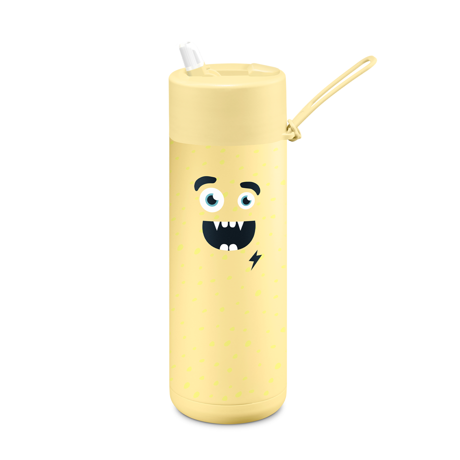 Frank Green Ceramic Reusable Bottle 595ml with Flip Straw Lid