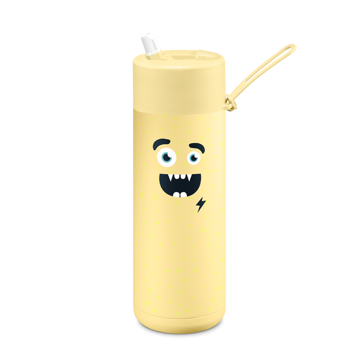 Frank Green Ceramic Reusable Bottle 595ml with Flip Straw Lid