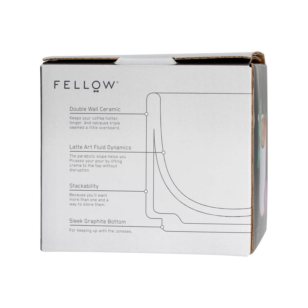 Fellow Monty Cup Collection – Espresso, Cortado, Cappuccino & Latte