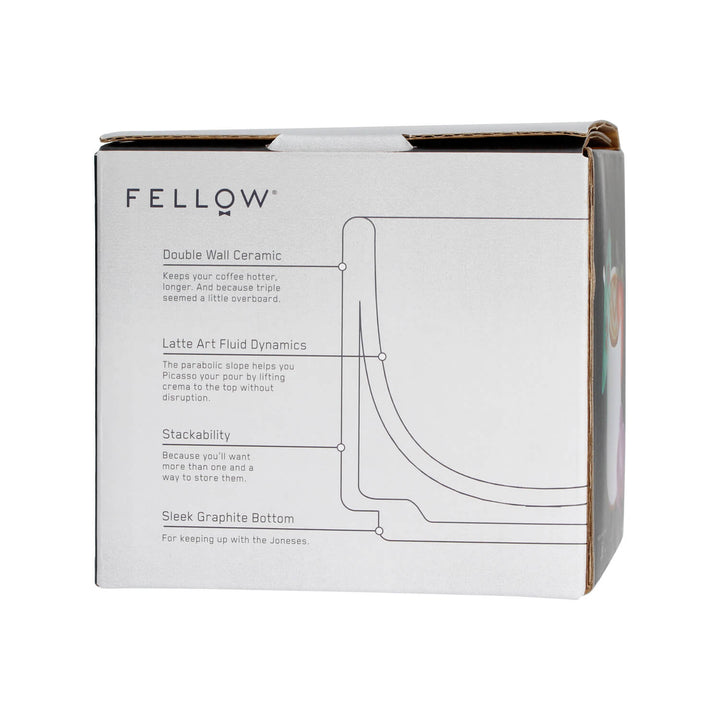 Fellow Monty Cup Collection – Espresso, Cortado, Cappuccino & Latte