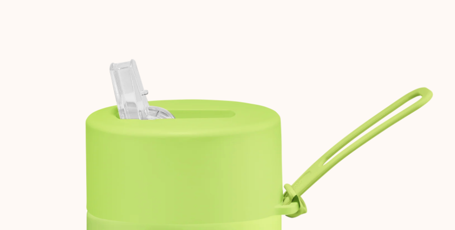 Frank Green Ceramic Reusable Bottle 1000ml with Straw Lid