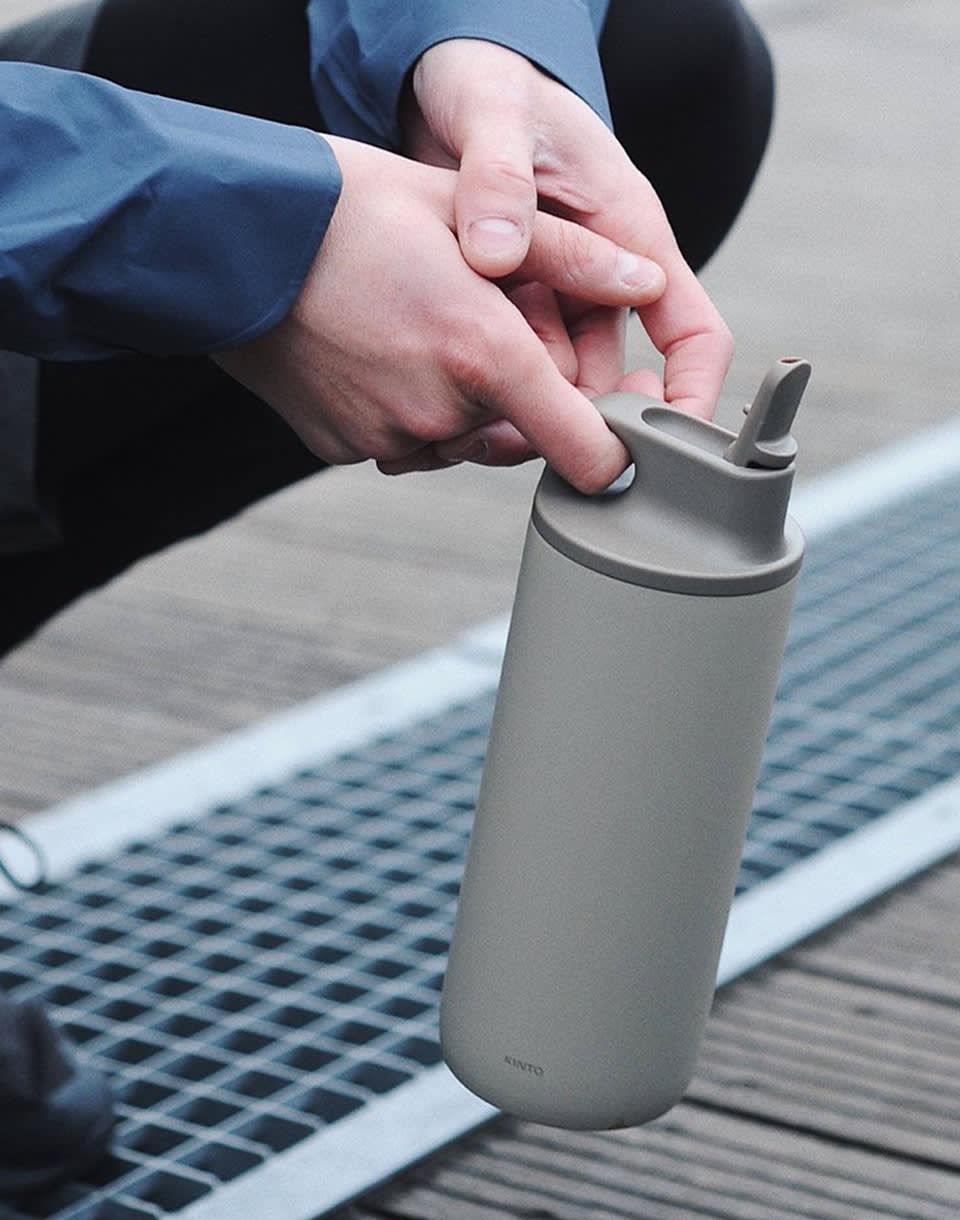 Kinto ACTIVE Travel Thermos 600 ml – Durable & Insulated On-the-Go Bottle