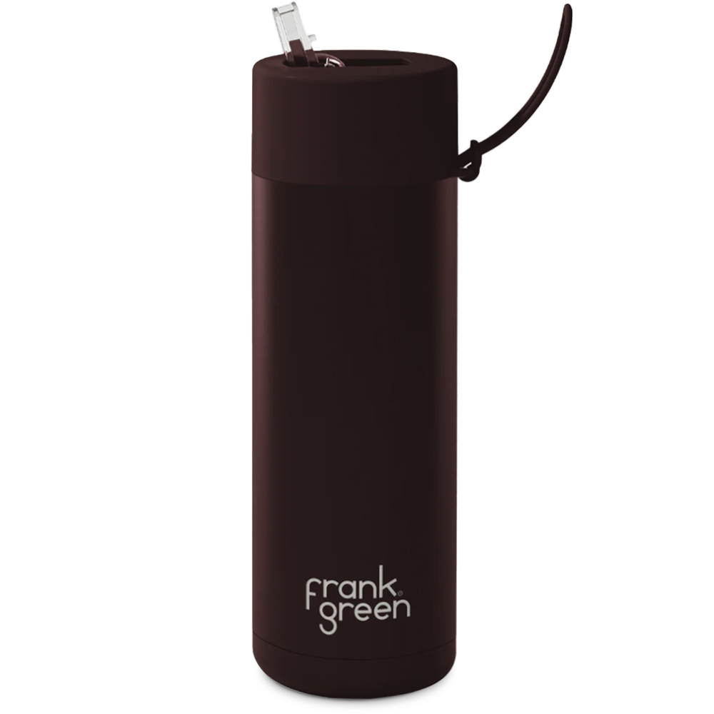 Frank Green Ceramic Reusable Bottle 595ml with Straw Lid