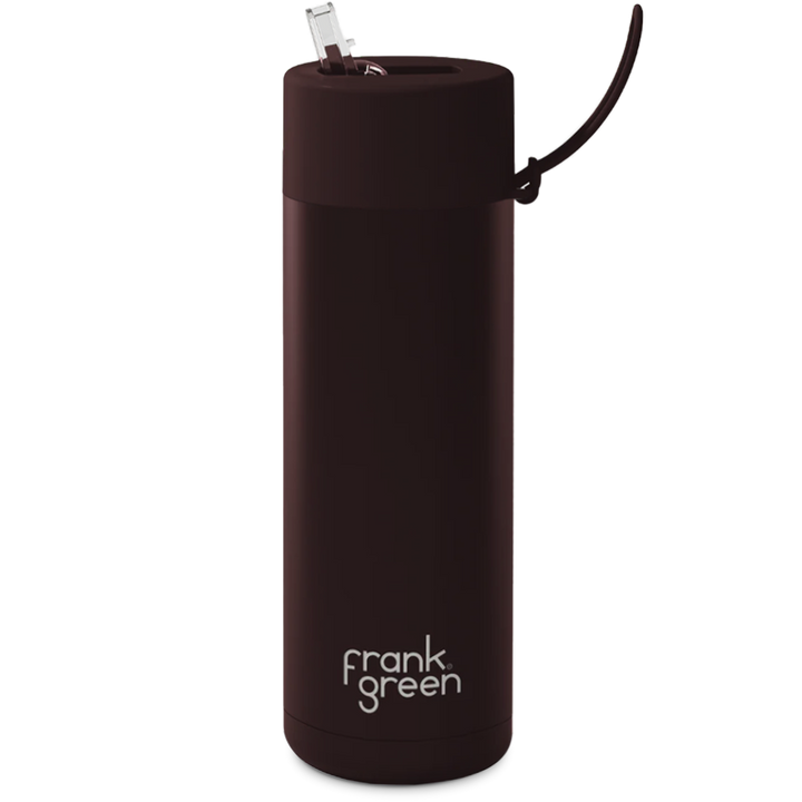 Frank Green Ceramic Reusable Bottle 595ml with Straw Lid