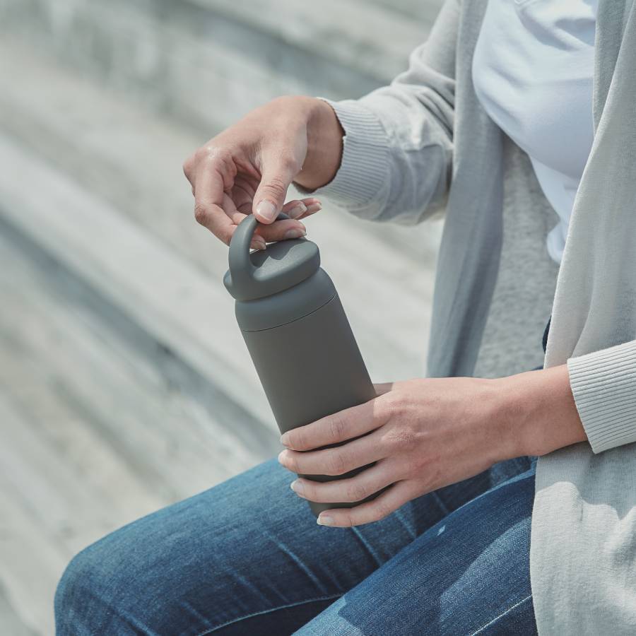 Kinto Day Off Travel Thermos – 500ml Insulated Bottle for Daily Adventures