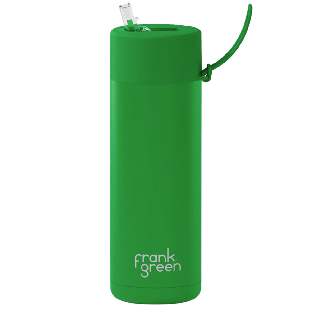Frank Green Ceramic Reusable Bottle 595ml with Straw Lid
