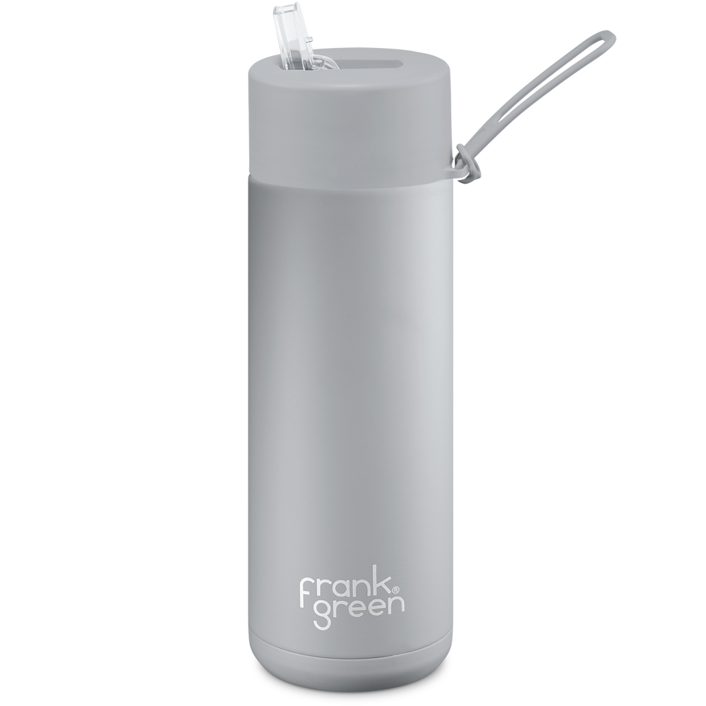 Frank Green Ceramic Reusable Bottle 595ml with Straw Lid