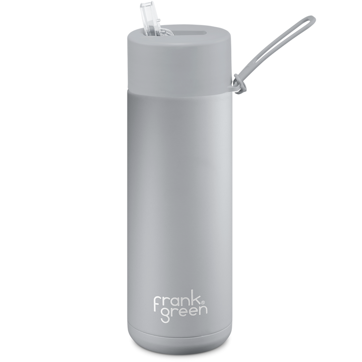 Frank Green Ceramic Reusable Bottle 595ml with Straw Lid