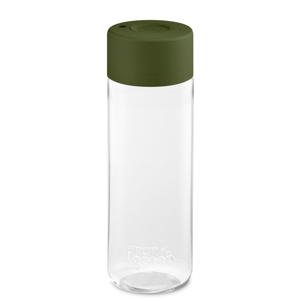 Frank Green Original Clear 740 ml Plastic Bottle – Stylish & Sustainable Hydration