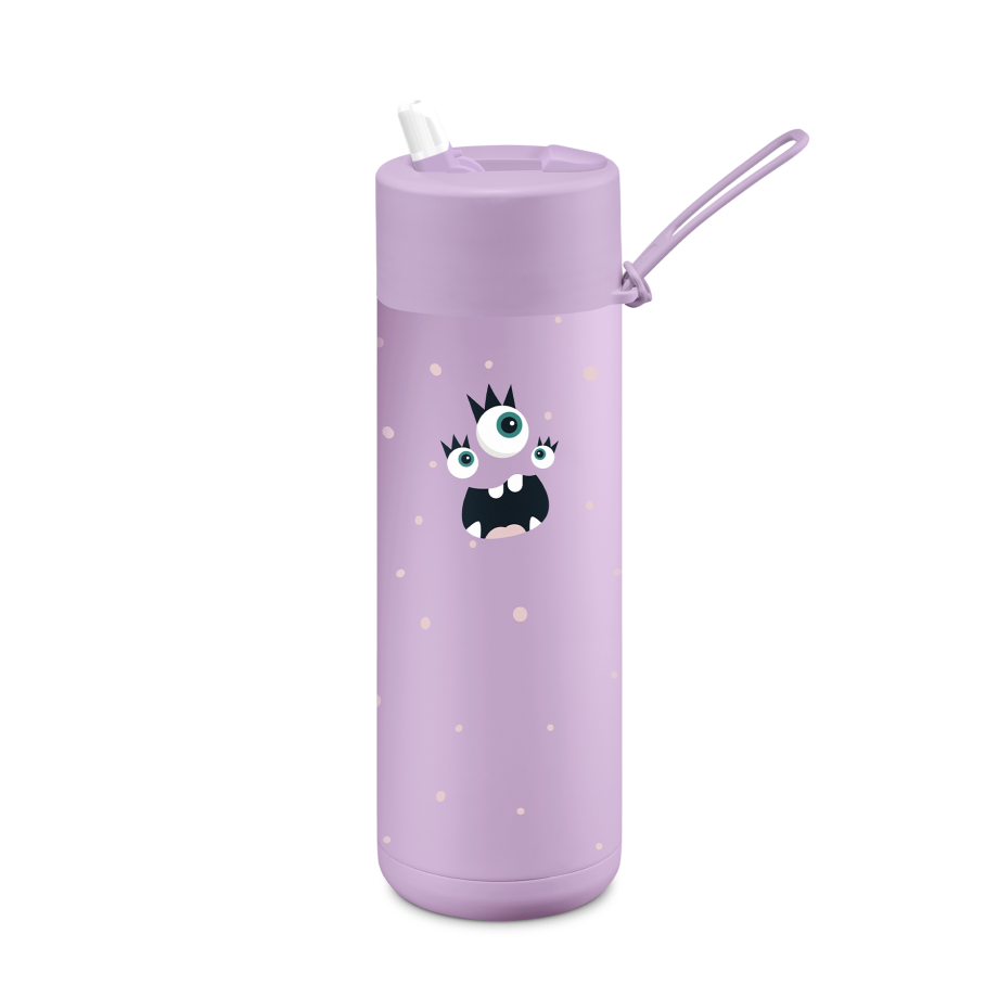 Frank Green Ceramic Reusable Bottle 595ml with Flip Straw Lid