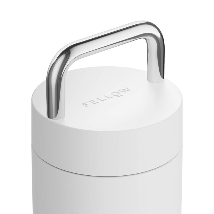 Fellow The Carry Lid – Matte White – Leak-Proof Travel Mug Lid