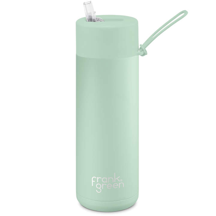 Frank Green Ceramic Reusable Bottle 595ml with Straw Lid