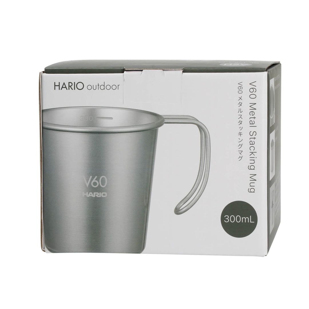 Hario Outdoor V60 Metal Stacking Mug – 320ml