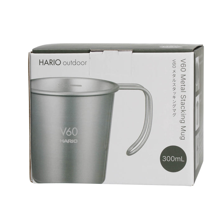 Hario Outdoor V60 Metal Stacking Mug – 320ml