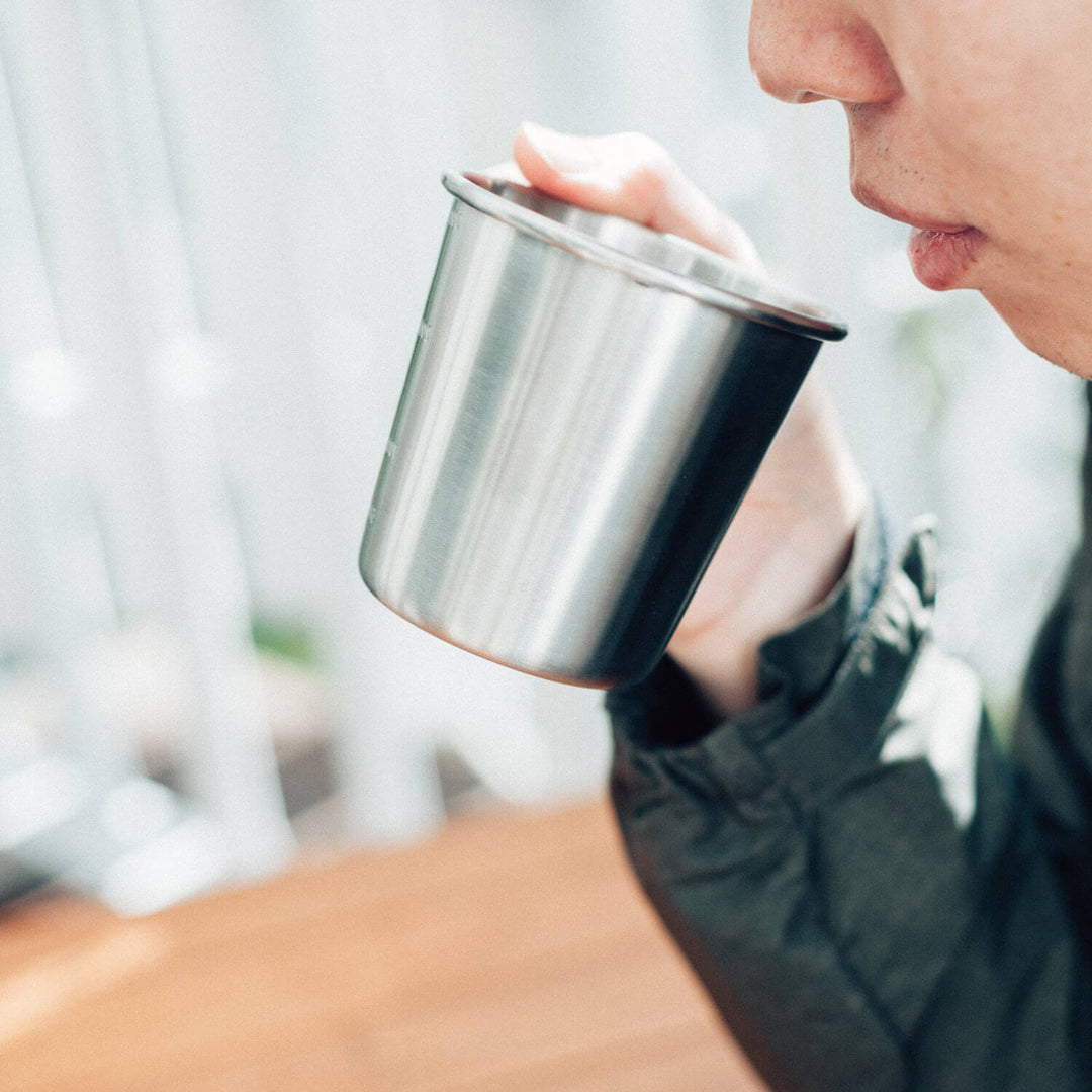 Hario Outdoor V60 Metal Stacking Mug – 320ml