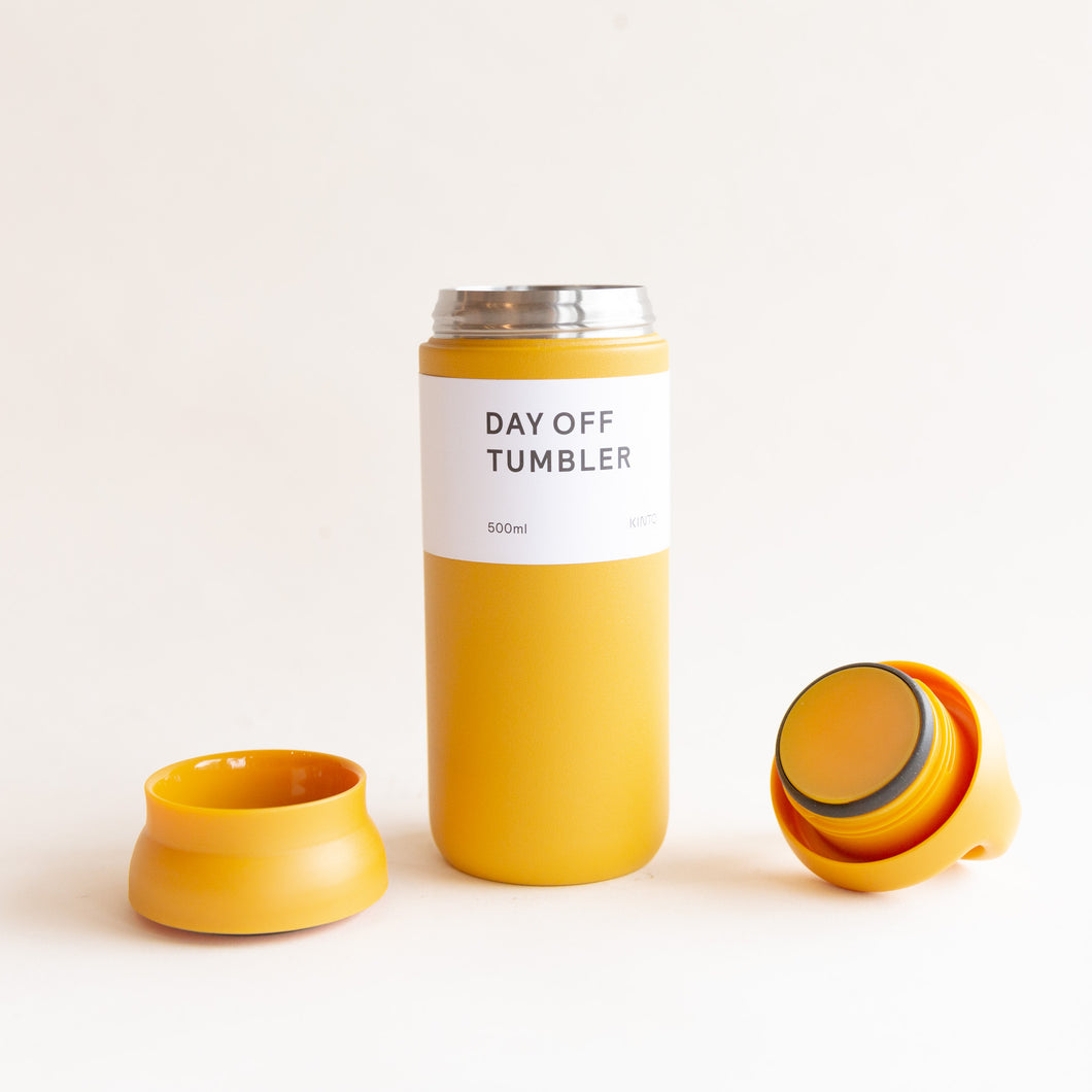 Kinto Day Off Travel Thermos – 500ml Insulated Bottle for Daily Adventures