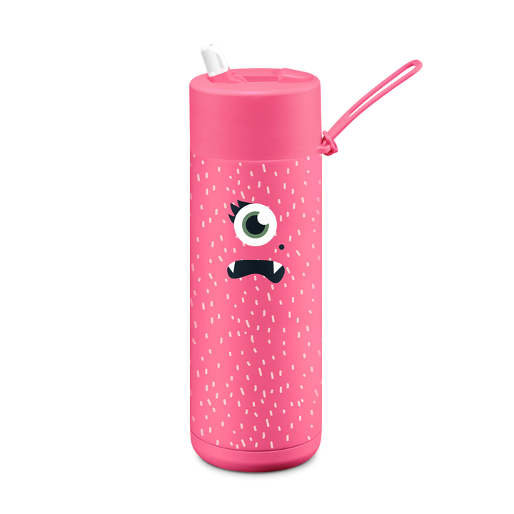Frank Green Ceramic Reusable Bottle 595ml with Flip Straw Lid