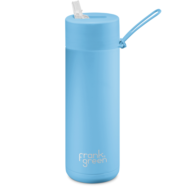 Frank Green Ceramic Reusable Bottle 595ml with Straw Lid