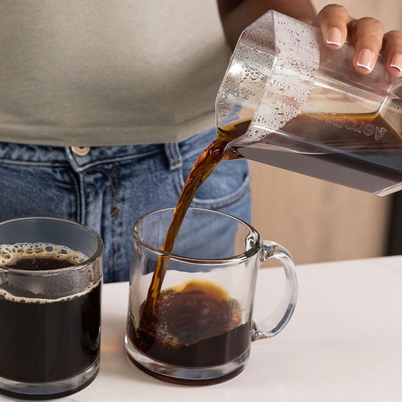 AeroPress Carafe – 600ml Coffee Brewing Server