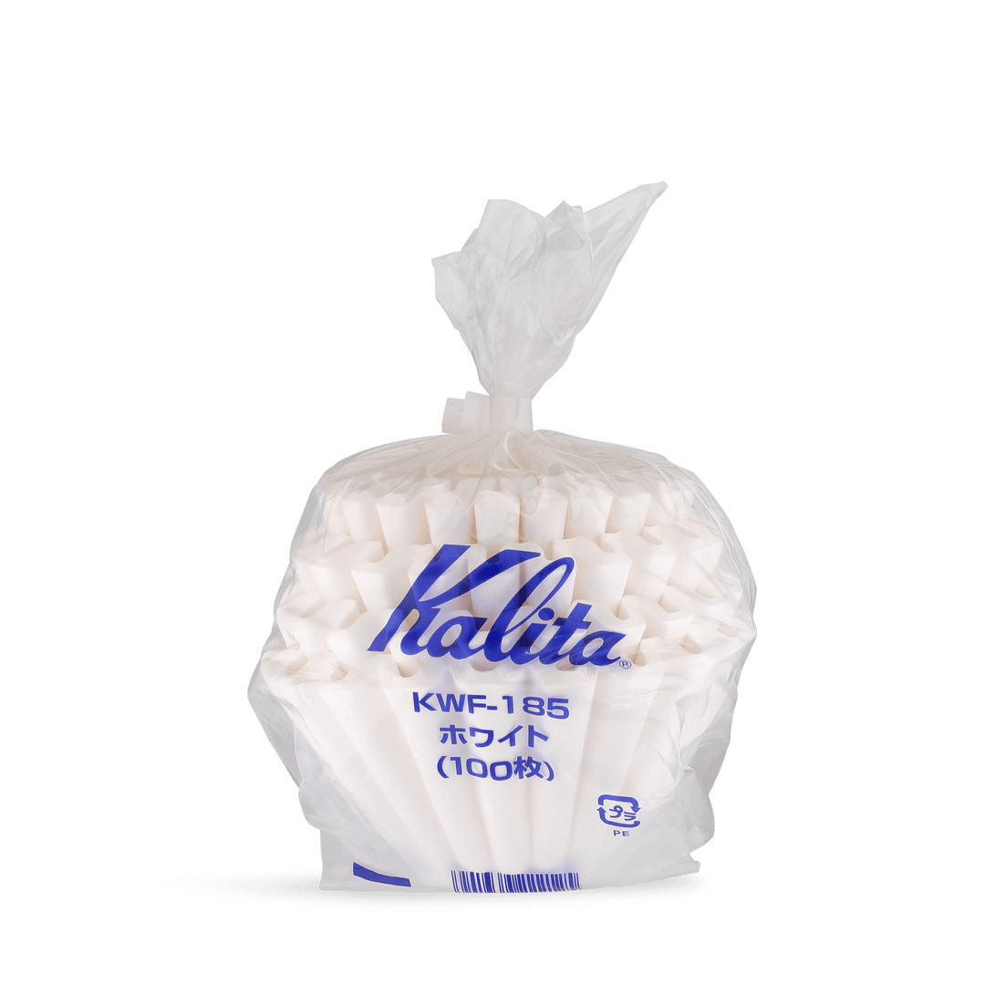 Kalita Wave Bleached Paper Filters – 100 pcs