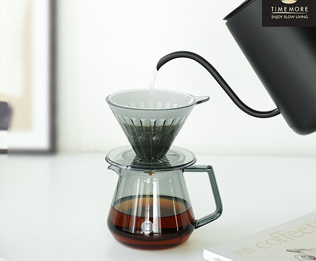 Timemore Coffee Server – Elegant & Functional Glass Carafe