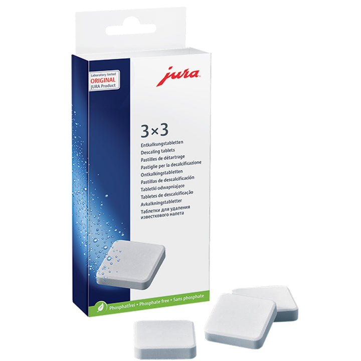 Jura 2-Phase Descaling Tablets – Pack of 9