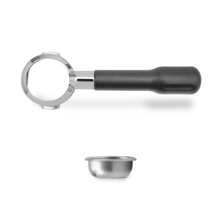 Lelit Bottomless Portafilter – 57mm Stainless Steel