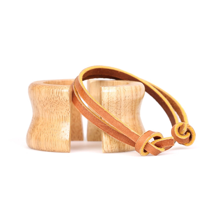 Chemex Wooden Handle with Leather Strap for 6-10 Cup Coffeemakers