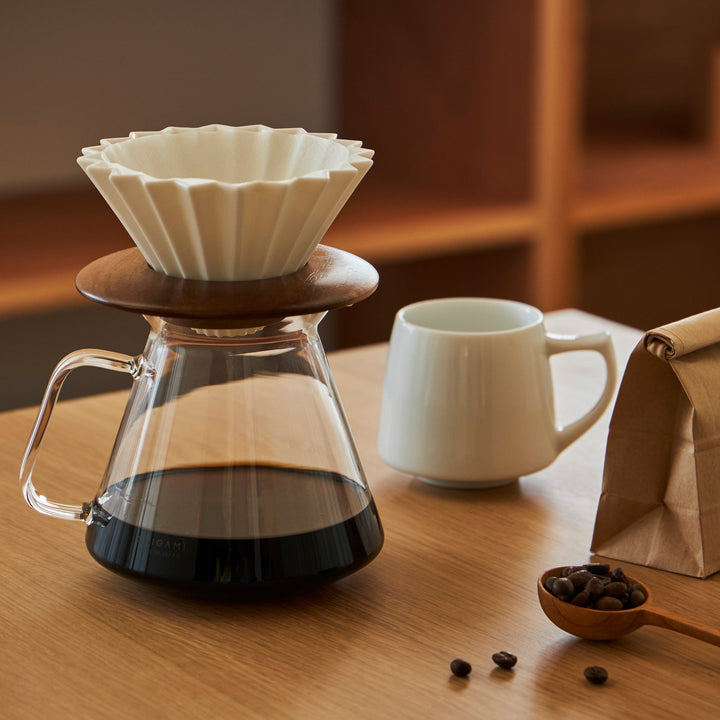 Origami Glass Coffee Server – 710 ml