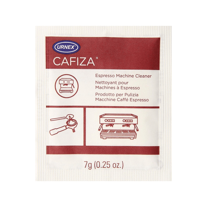 Urnex Cafiza Cleaning Agent – 7g Sachets for Coffee Equipment - Barista Delight