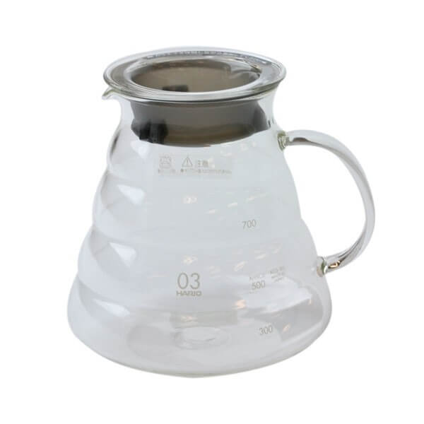 Hario V60 Range Server – Heatproof Glass Coffee Server - Barista Delight