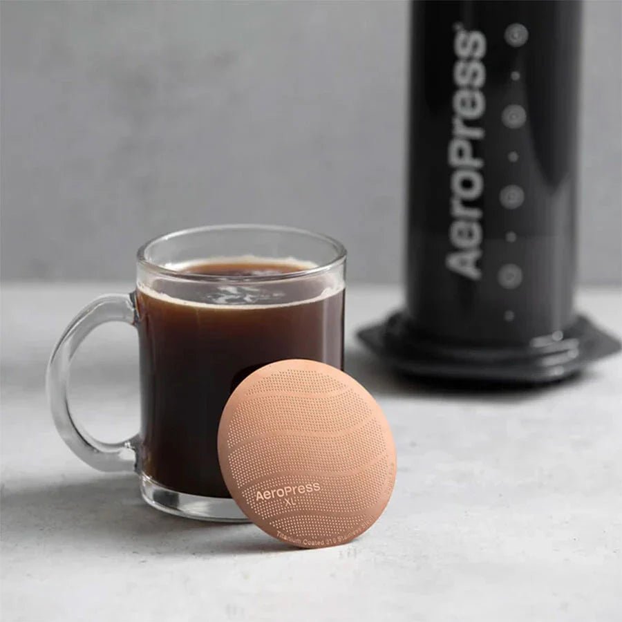 AeroPress Gold - Tone Reusable Filter - Barista Delight