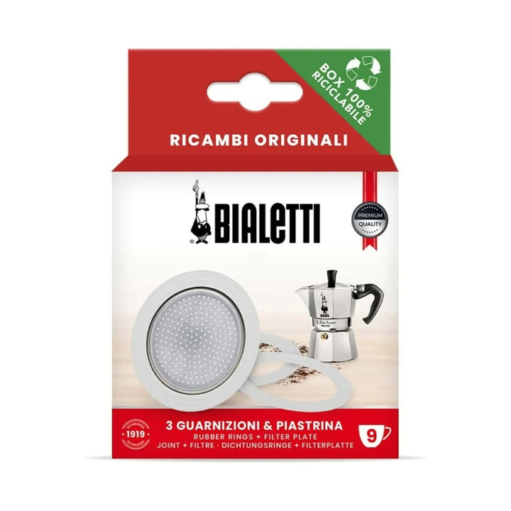 Replacement Seal for Bialetti Moka Pot – Multiple Sizes