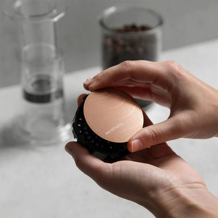 AeroPress Gold Tone Reusable Filter - Barista Delight