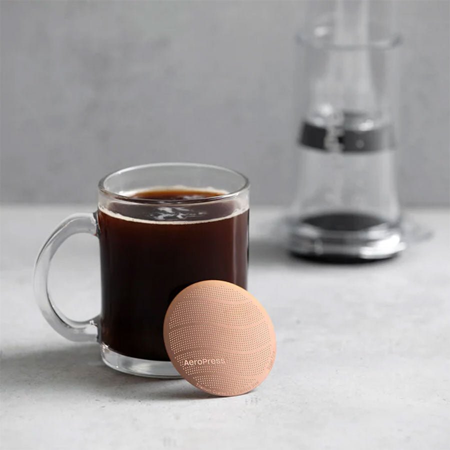 AeroPress Gold Tone Reusable Filter - Barista Delight