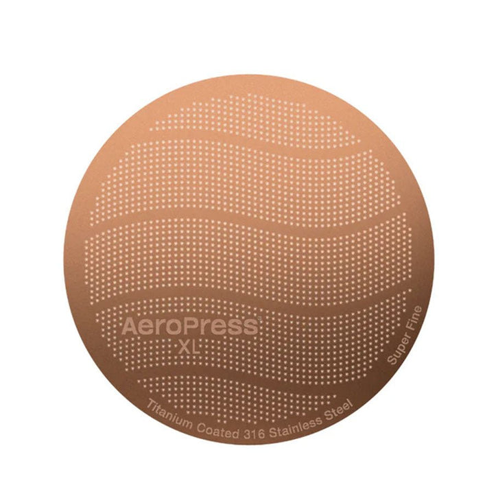 AeroPress Gold Tone Reusable Filter - Barista Delight