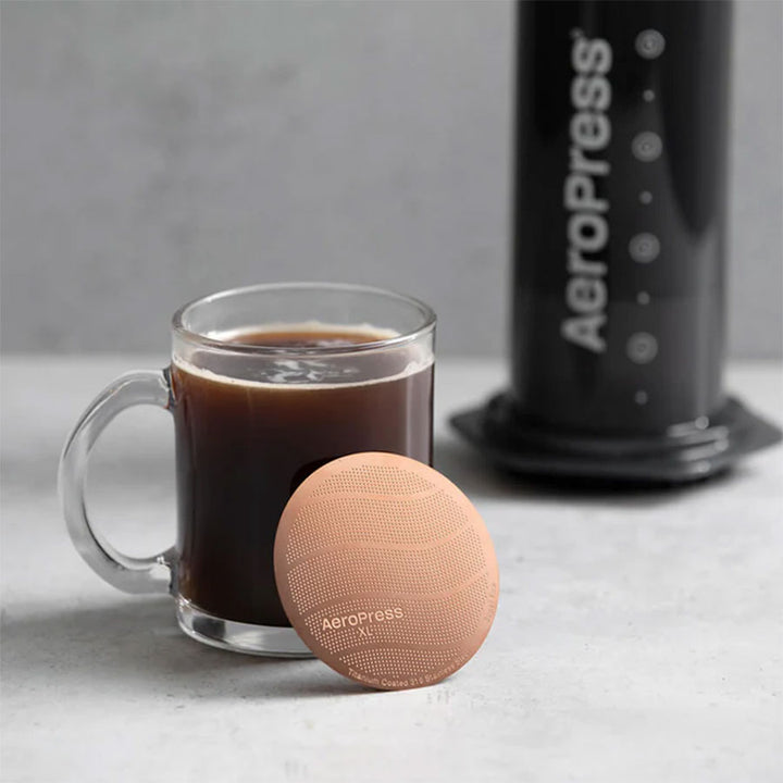 AeroPress Gold Tone Reusable Filter - Barista Delight