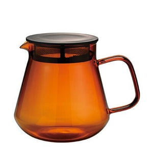 Hario Colors Tea &amp; Coffee Server – 600ml Stylish Glass Carafe - Barista Delight