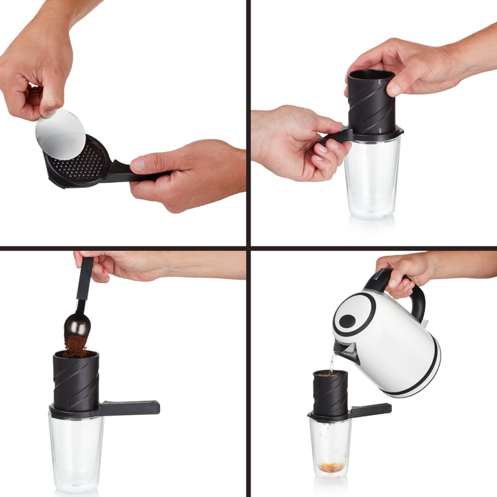 Barista & Co Twist Press 2.0 – Portable Coffee Brewer
