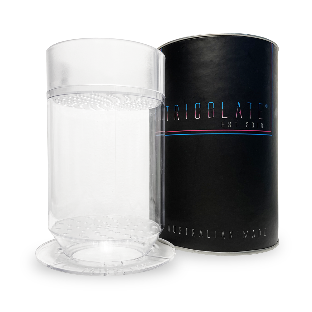 Tricolate Brewer V2 – Clear and Unicorn Pink