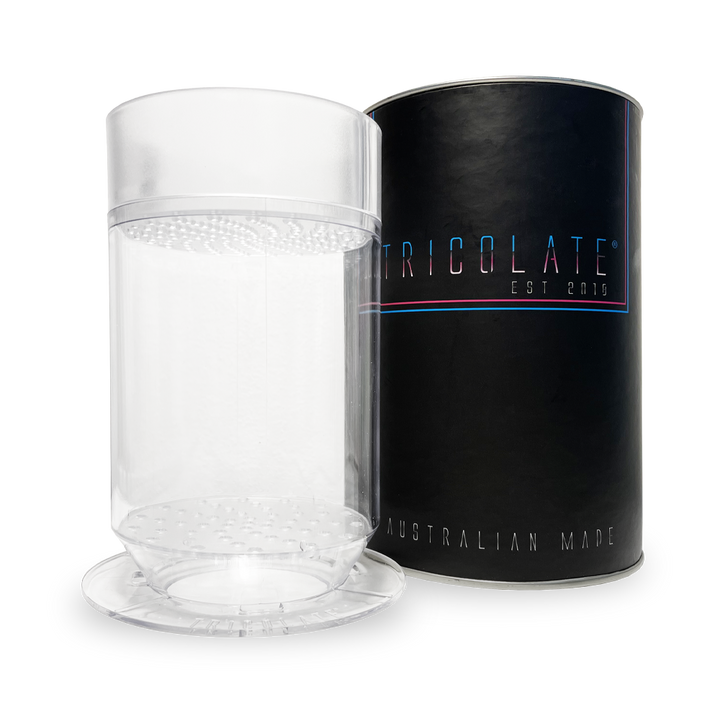 Tricolate Brewer V2 – Clear and Unicorn Pink