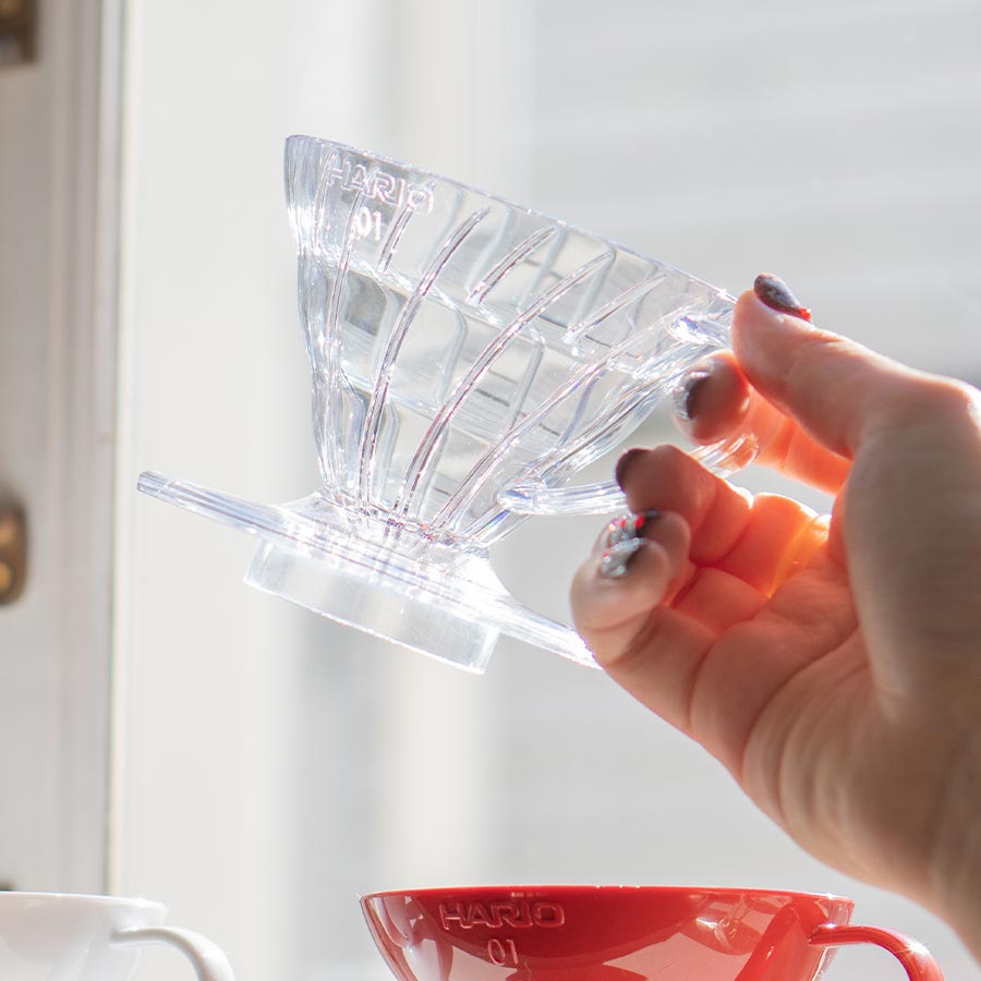 Hario V60 - 01 Plastic Dripper - Barista Delight