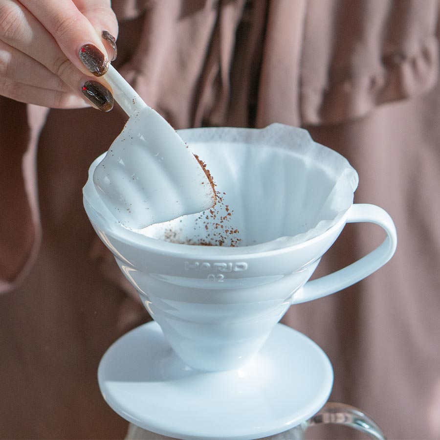Hario V60 - 02 Plastic Dripper - Barista Delight