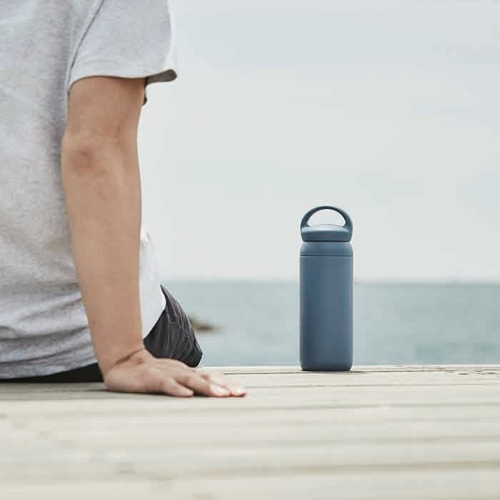 Kinto Day Off Travel Thermos – 500ml Insulated Bottle for Daily Adventures - Barista Delight