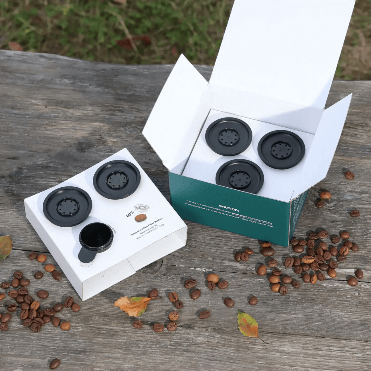 Outin Nano Portable Espresso Machine Filter Baskets Kit - Barista Delight