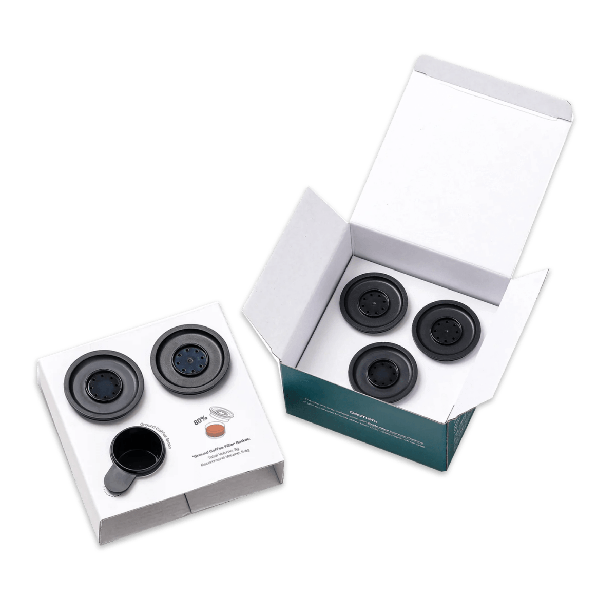 Outin Nano Portable Espresso Machine Filter Baskets Kit - Barista Delight