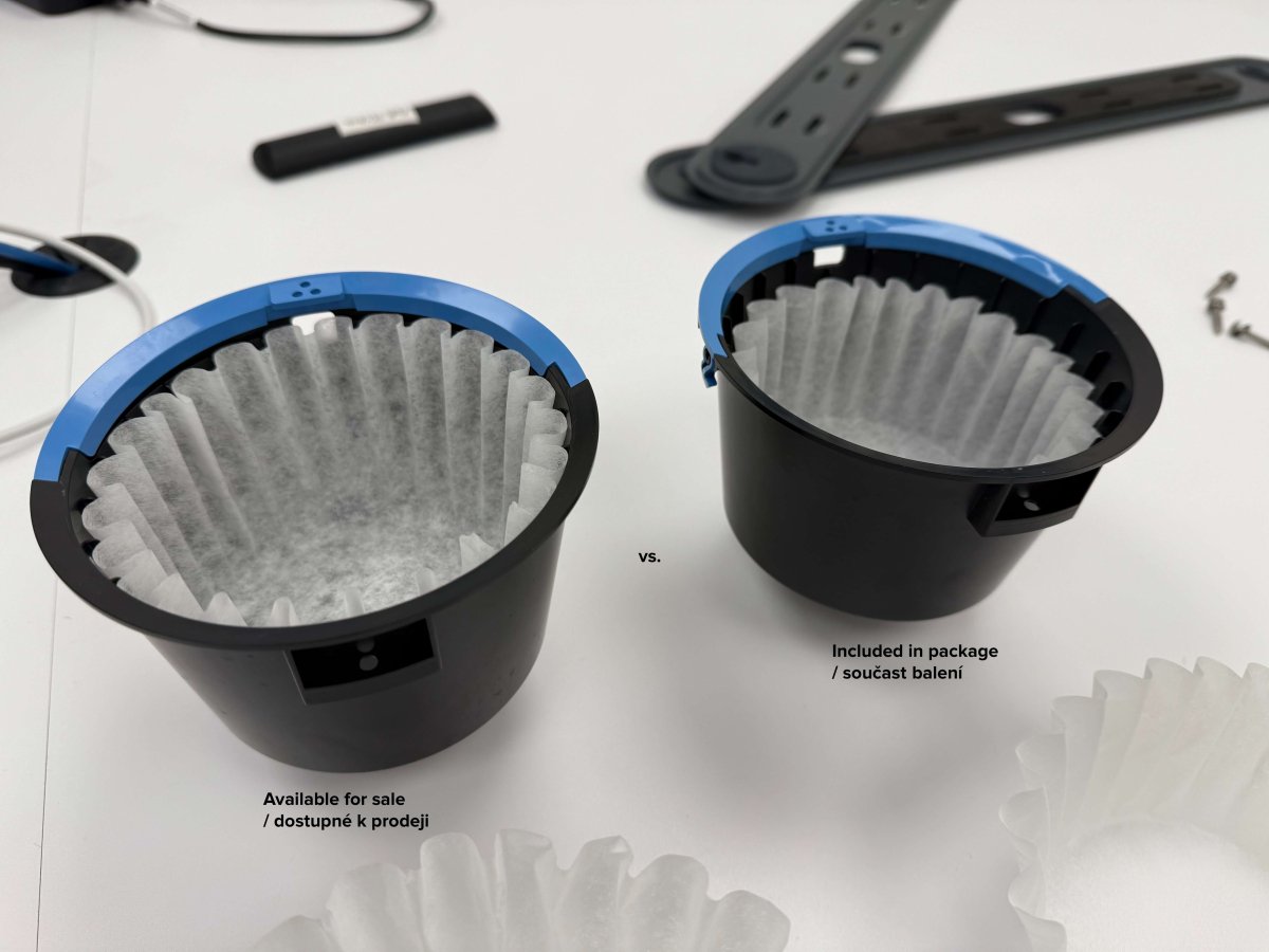 Fellow Paper Filters for Aiden Coffee Maker – Single Brew Cone and Flat Bottom Batch Brew Options - Barista Delight