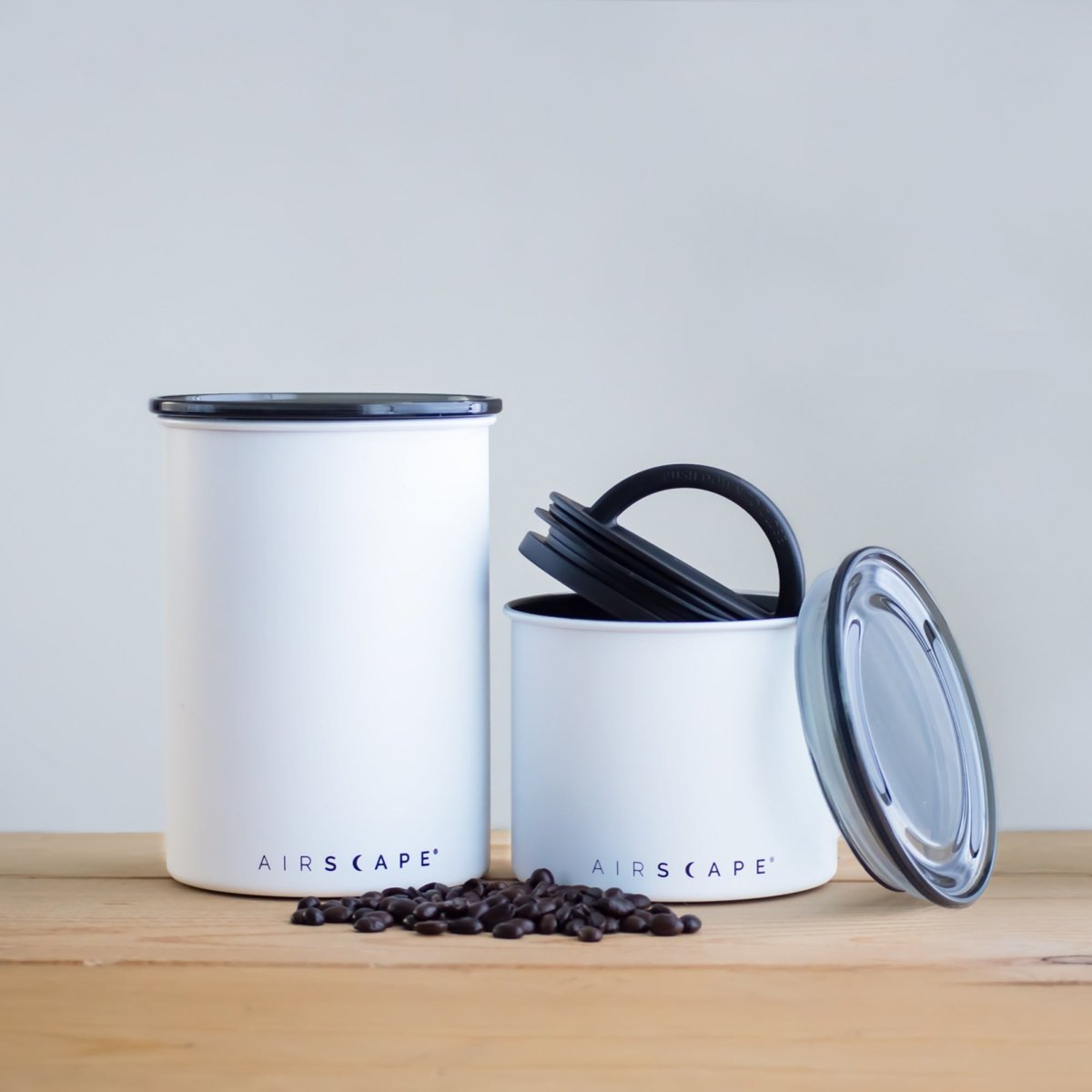 Airscape Coffee Canister 250g - Barista Delight