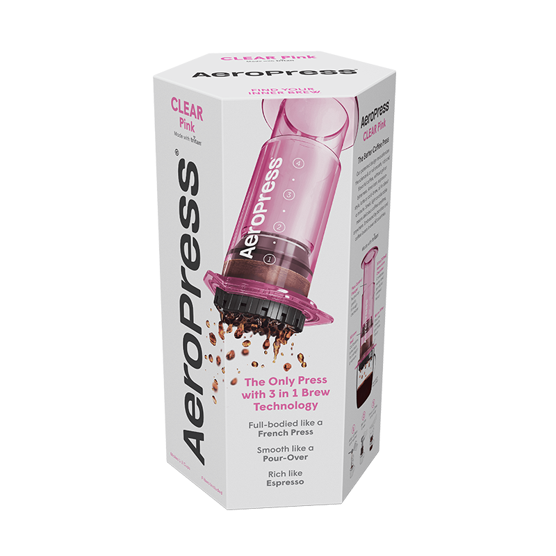 AeroPress Clear Coffee Maker – Ultimate Versatility for Smooth Coffee