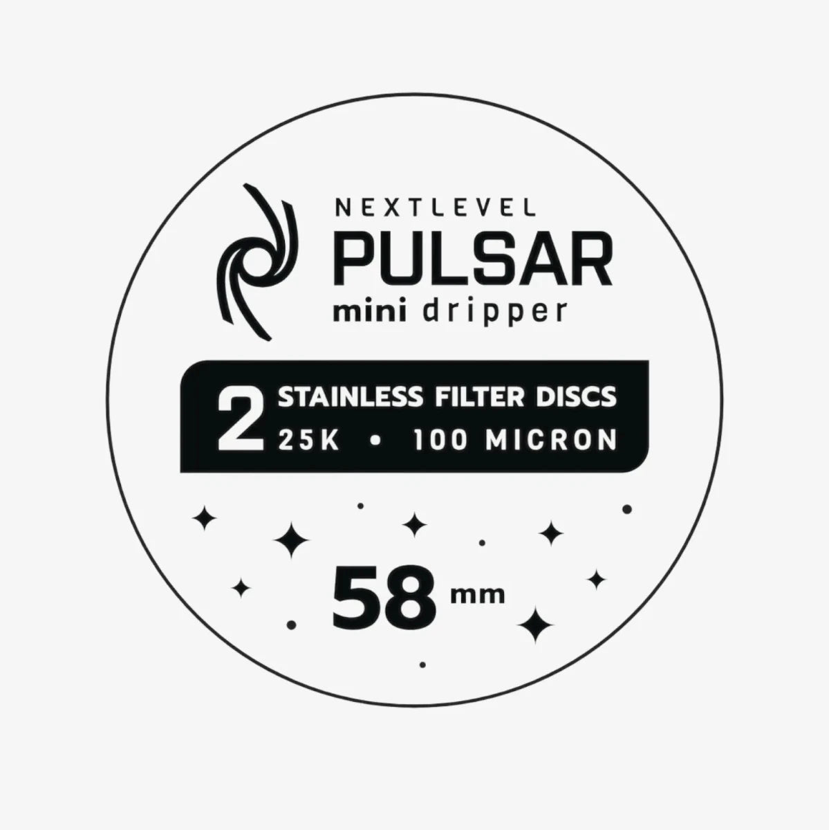 NextLevel Pulsar Mini – Stainless Steel Filter Discs - Barista Delight